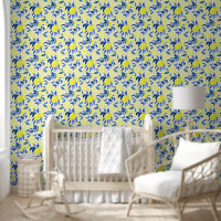 Abstract Lemon Watercolor print