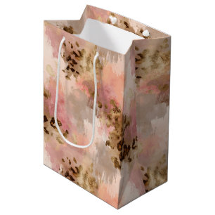 Abstract Leopard Print Gift Bag