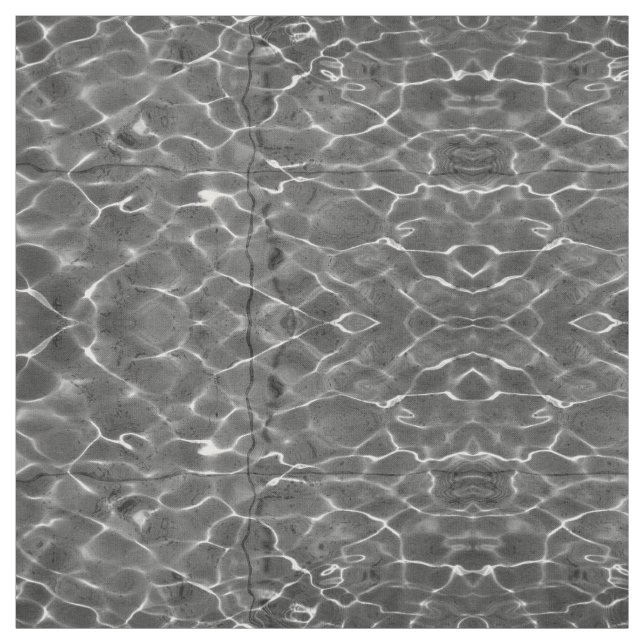 Abstract Light Patterns On Water Photo Fabric (Swatch)