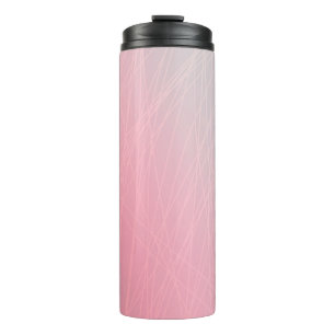 Abstract Light Thermal Tumbler - Unique Design
