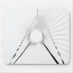 Abstract Light Tunnel Geometry Poster Mouse Pad