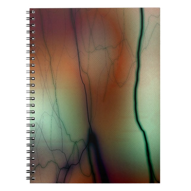 abstract lightning notebook (Front)
