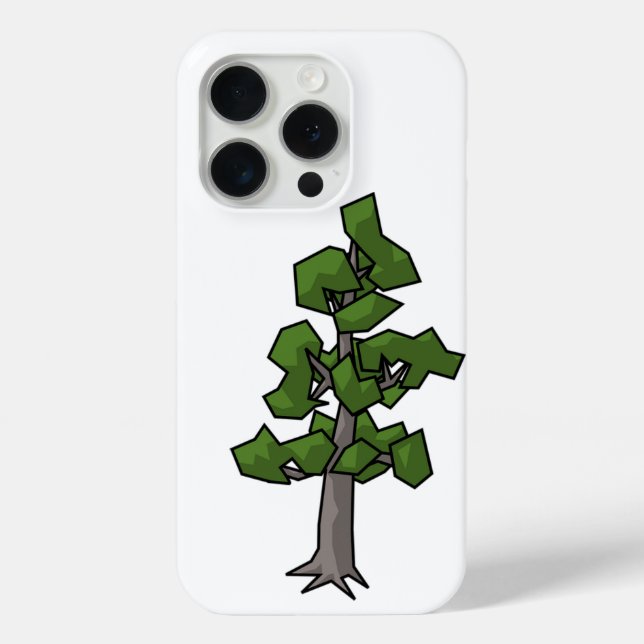 Abstract Line Art iPhone Case – Minimalist Aesthet (Back)