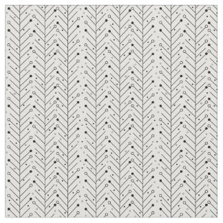 Abstract line pattern fabric