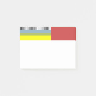 Abstract lines and Rectangles Post-it Notes