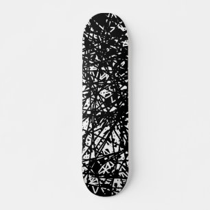 Abstract Lines Skateboard