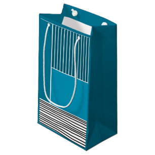 Abstract Lines Small Gift Bag