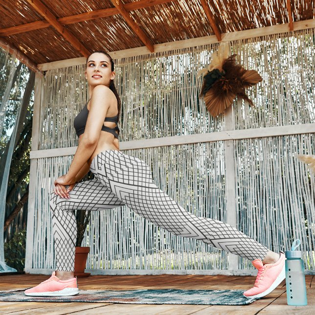 Abstract Lines Triangle Leggings (Creator Uploaded)