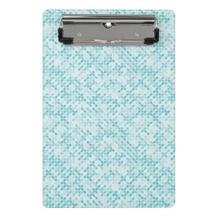 Abstract Liquid Fluid Graphic Art Mini Clipboard