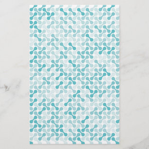 Abstract Liquid Fluid Graphic Art Stationery