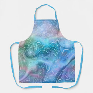 Abstract Liquid Marble Stone Texture background Apron