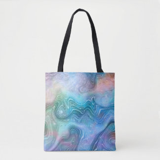 Abstract Liquid Marble Stone Texture background Tote Bag