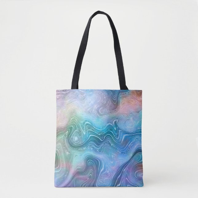 Abstract Liquid Marble Stone Texture background Tote Bag (Front)