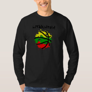 Abstract Lithuania BB  Lietuva Got Game by Lithuan T-Shirt