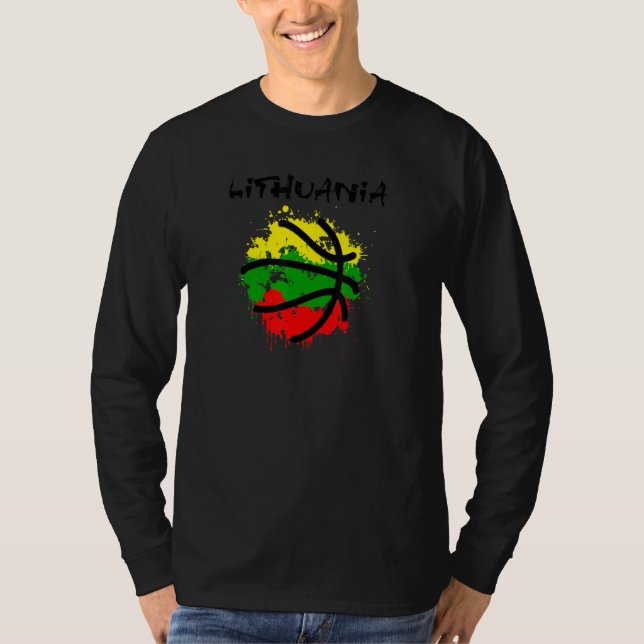 Abstract Lithuania BB  Lietuva Got Game by Lithuan T-Shirt (Front)