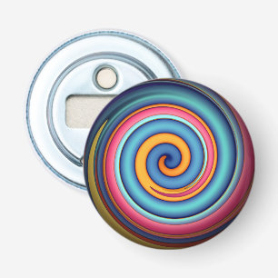Abstract Lollipop Bottle Opener