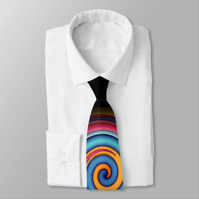 Abstract Lollipop  Tie (Tied)