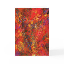 Abstract Love Greeting Card