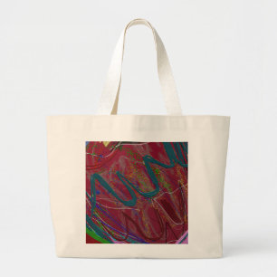 Abstract Love Jumbo Tote Bag