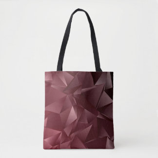 Abstract Low-Poly background. triangulated texture Tote Bag