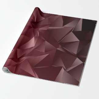 Abstract Low-Poly background. triangulated texture Wrapping Paper