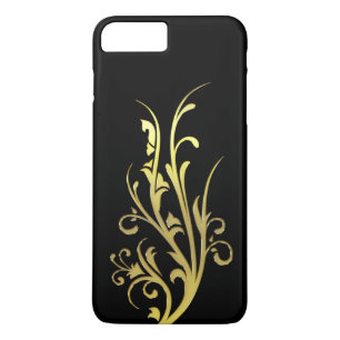 Abstract Luxury Faux Gold Flower Case-Mate iPhone Case