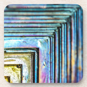 Abstract Macro Bismuth Mineral Coasters