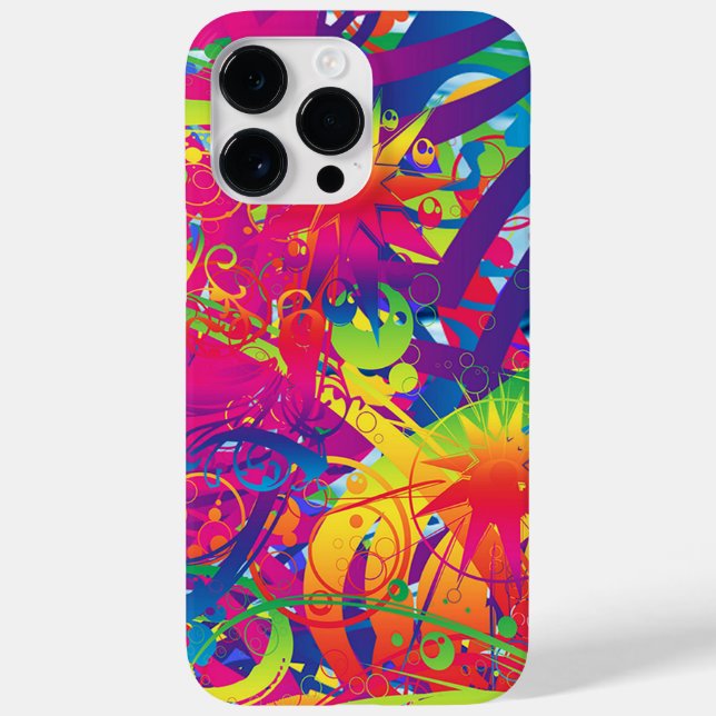 Abstract Magical Garden Case-Mate iPhone Case (Back)