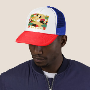 Abstract Magical Garden Trucker Hat