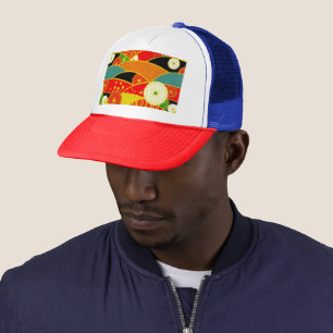 Abstract Magical Landscape Trucker Hat