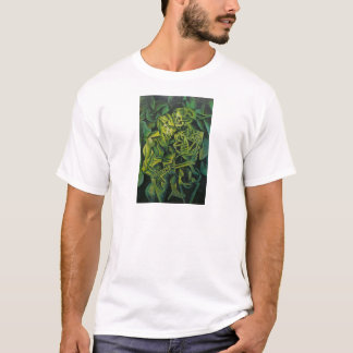 Abstract Man And Skeleton Geometric Art T-Shirt
