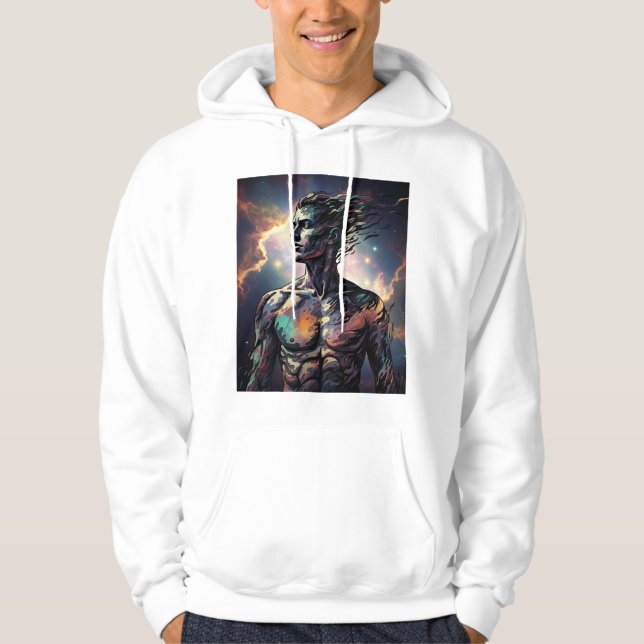 Abstract Man T-shirt  Hoodie (Front)