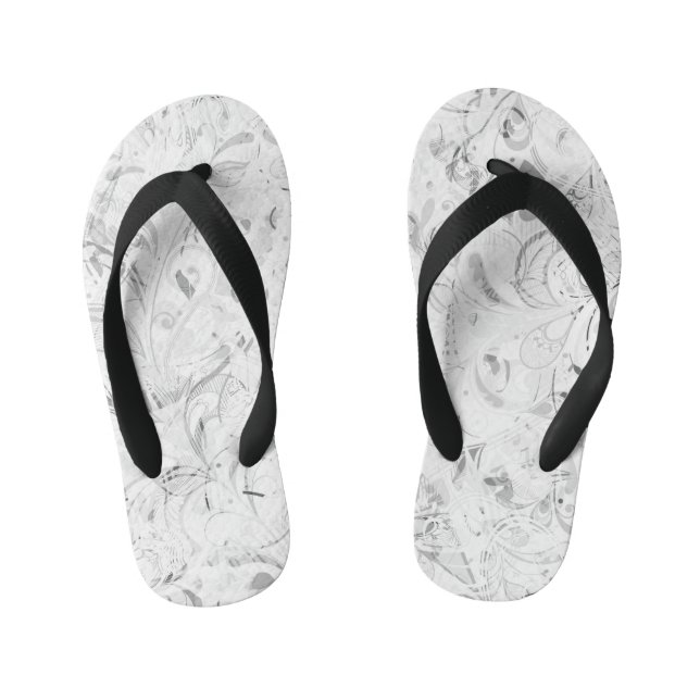 Abstract Mandala 4 Kid's Jandals (Footbed)