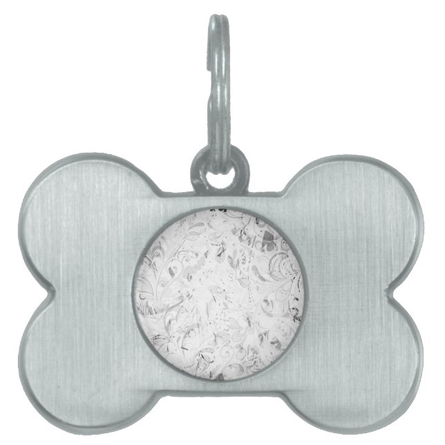 Abstract Mandala 4 Pet ID Tag (Front)