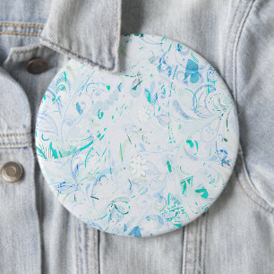 Abstract Mandala 6 Cm Round Badge