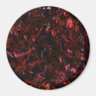 Abstract Mandala 6 Magnet