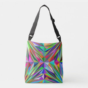 Abstract Mandala Crossbody Bag