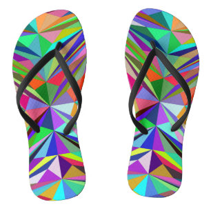 Abstract Mandala Jandals