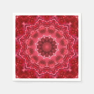 Abstract , mandala , kaleidoscope napkin