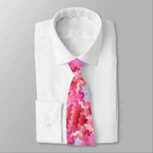 Abstract mandala kaleidoscope round circle shapes  tie
