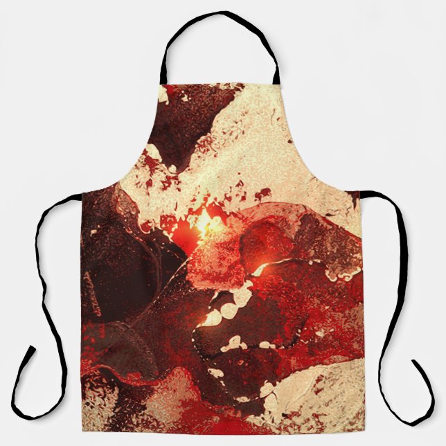 Abstract marble background. apron (Front)
