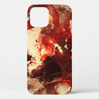 Abstract marble background. iPhone 12 case
