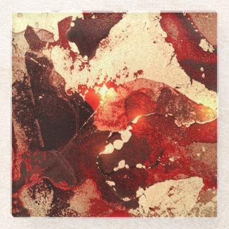 Abstract marble background. glass coaster