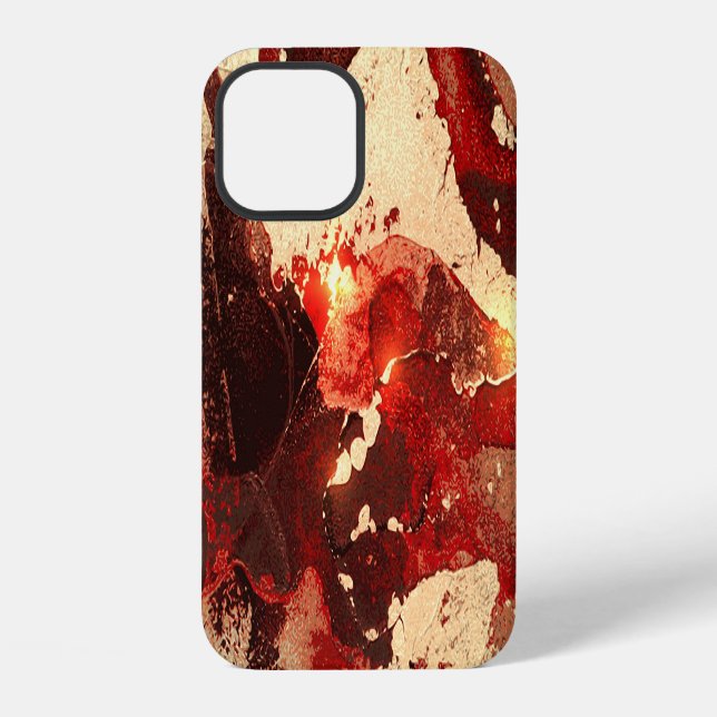 Abstract marble background. iPhone case (Back)