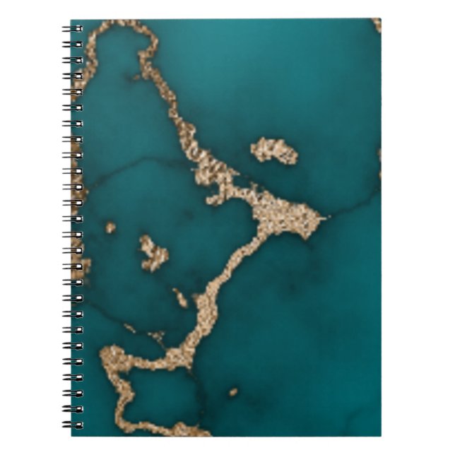 Abstract Marble illustration Cute     Notebook (Front)