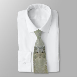Abstract marble pattern tie