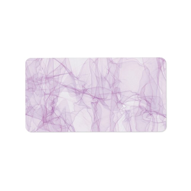 Abstract Marble Return Address Label (Front)