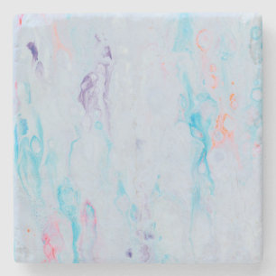 Abstract Marble Stone Coaster