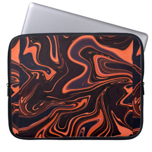 Abstract Marble Texture Background Laptop Sleeve