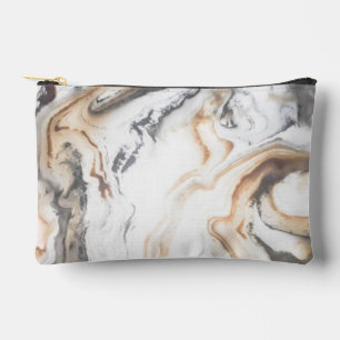 Abstract Marble Texture Nature   Accessory Pouch
